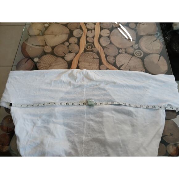 Fresh Produce Open Front Cascade Cardigan Sheer Waterfall White XL/XXL - Picture 4 of 9